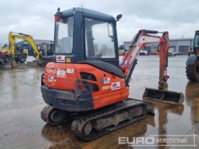 2016 Kubota KX61-3 Mini Excavators For Auction: Leeds – 5th, 6th, 7th & 8th March 2025 @ 8:00am full