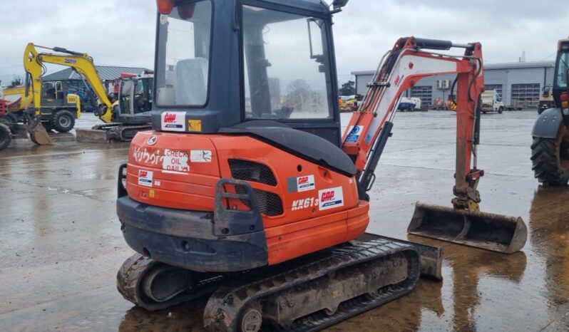 2016 Kubota KX61-3 Mini Excavators For Auction: Leeds – 5th, 6th, 7th & 8th March 2025 @ 8:00am full