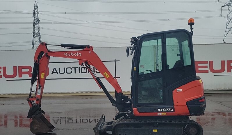 2020 Kubota KX027-4 Mini Excavators For Auction: Leeds – 5th, 6th, 7th & 8th March 2025 @ 8:00am full