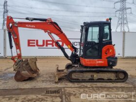 2017 Kubota U55-4 Mini Excavators For Auction: Leeds – 5th, 6th, 7th & 8th March 2025 @ 8:00am full