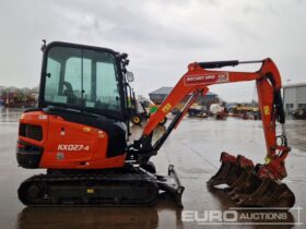 2021 Kubota KX027-4 Mini Excavators For Auction: Leeds – 5th, 6th, 7th & 8th March 2025 @ 8:00am full