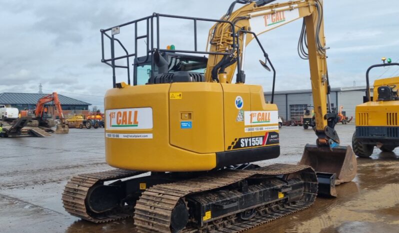 2023 Sany SY155U 10 Ton+ Excavators For Auction: Leeds – 5th, 6th, 7th & 8th March 2025 @ 8:00am full