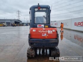 2016 Kubota KX61-3 Mini Excavators For Auction: Leeds – 5th, 6th, 7th & 8th March 2025 @ 8:00am full