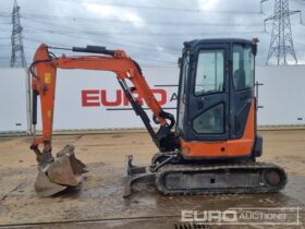 2017 Hitachi ZX33U-5A CLR Mini Excavators For Auction: Leeds – 5th, 6th, 7th & 8th March 2025 @ 8:00am full