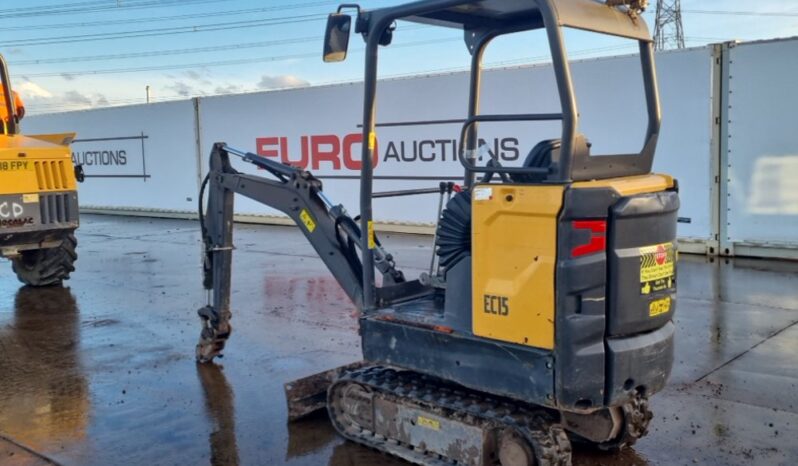 2021 Volvo EC15E Mini Excavators For Auction: Leeds – 5th, 6th, 7th & 8th March 2025 @ 8:00am full