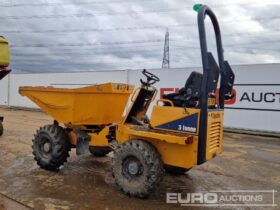 2017 Thwaites 3 Ton Site Dumpers For Auction: Leeds – 5th, 6th, 7th & 8th March 2025 @ 8:00am full