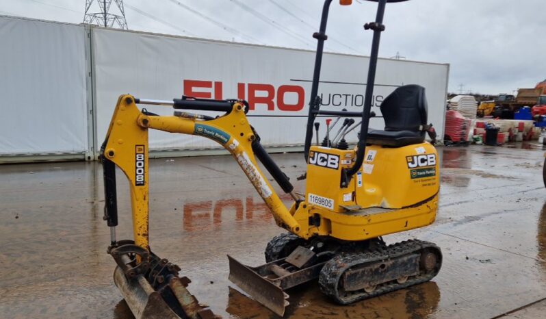 2020 JCB 8008CTS Micro Excavators For Auction: Leeds – 5th, 6th, 7th & 8th March 2025 @ 8:00am