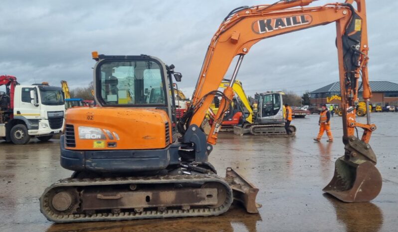 2012 Doosan DX80 6 Ton+ Excavators For Auction: Leeds – 5th, 6th, 7th & 8th March 2025 @ 8:00am full