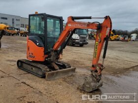 2017 Hitachi ZX26U-5A CR Mini Excavators For Auction: Leeds – 5th, 6th, 7th & 8th March 2025 @ 8:00am full