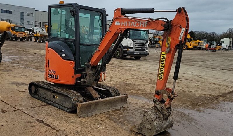 2017 Hitachi ZX26U-5A CR Mini Excavators For Auction: Leeds – 5th, 6th, 7th & 8th March 2025 @ 8:00am full