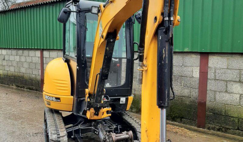 3T Excavator JCB 8026 2022 full