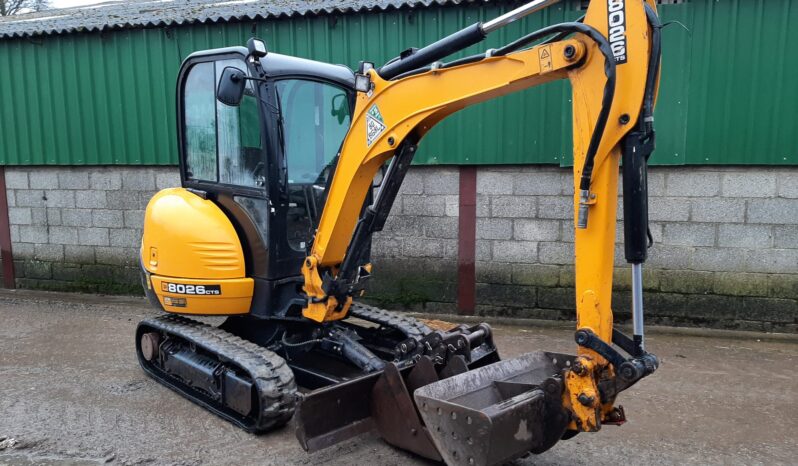 3T Excavator JCB 8026 2022 full