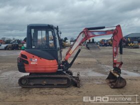 2015 Kubota KX61-3 Mini Excavators For Auction: Leeds – 5th, 6th, 7th & 8th March 2025 @ 8:00am full