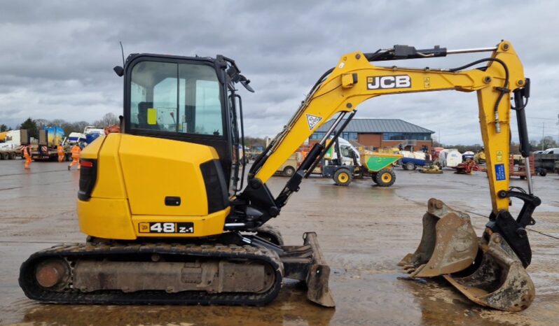 2019 JCB 48Z-1 Mini Excavators For Auction: Leeds – 5th, 6th, 7th & 8th March 2025 @ 8:00am full