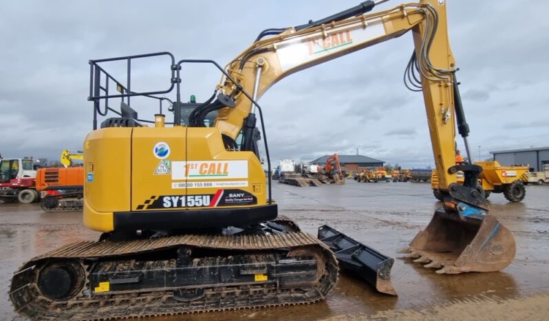 2023 Sany SY155U 10 Ton+ Excavators For Auction: Leeds – 5th, 6th, 7th & 8th March 2025 @ 8:00am full