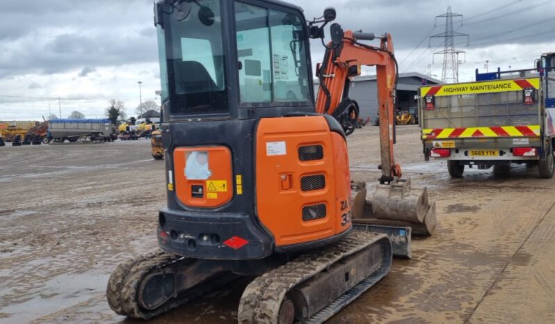 2018 Hitachi ZX33U-5A CLR Mini Excavators For Auction: Leeds – 5th, 6th, 7th & 8th March 2025 @ 8:00am full