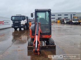 2016 Kubota U27-4 Mini Excavators For Auction: Leeds – 5th, 6th, 7th & 8th March 2025 @ 8:00am full