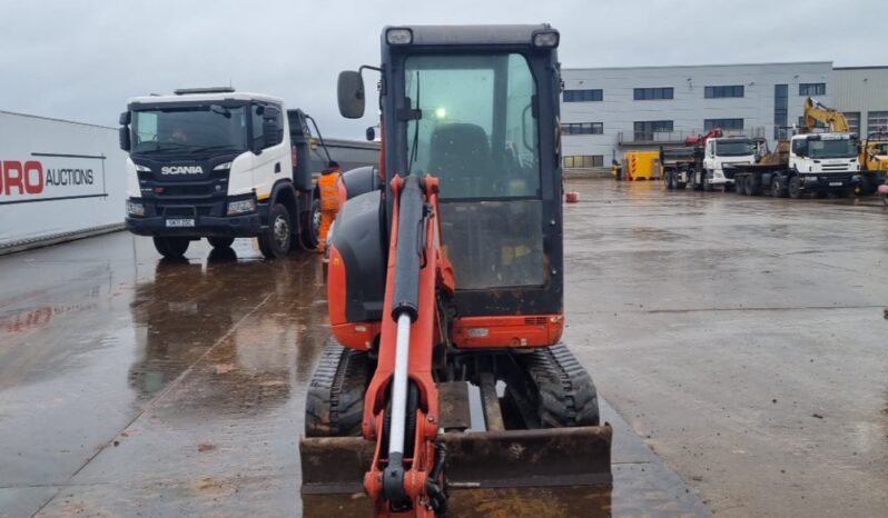 2016 Kubota U27-4 Mini Excavators For Auction: Leeds – 5th, 6th, 7th & 8th March 2025 @ 8:00am full