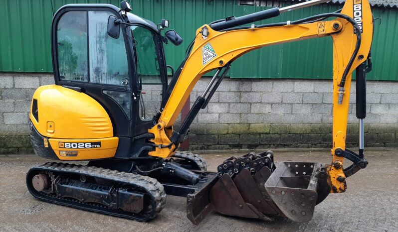 3T Excavator JCB 8026 2022 full