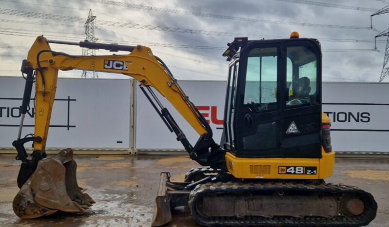 2019 JCB 48Z-1 Mini Excavators For Auction: Leeds – 5th, 6th, 7th & 8th March 2025 @ 8:00am full