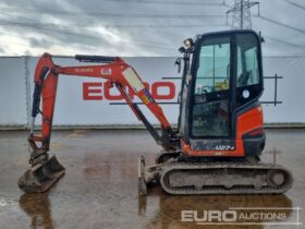 2016 Kubota U27-4 Mini Excavators For Auction: Leeds – 5th, 6th, 7th & 8th March 2025 @ 8:00am full