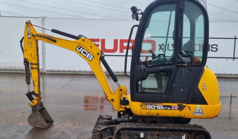 2015 JCB 8018 Mini Excavators For Auction: Leeds – 5th, 6th, 7th & 8th March 2025 @ 8:00am full