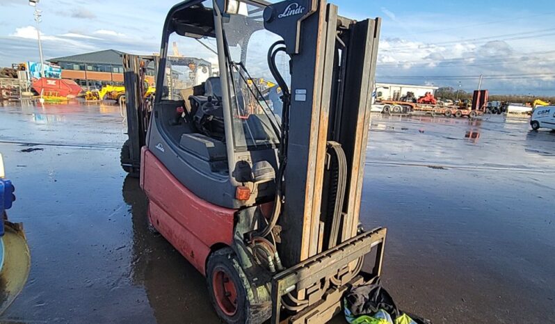 Linde E30 Forklifts For Auction: Leeds – 5th, 6th, 7th & 8th March 2025 @ 8:00am full