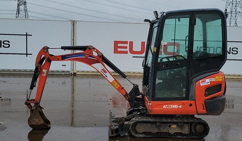 2017 Kubota KX016-4 Mini Excavators For Auction: Leeds – 5th, 6th, 7th & 8th March 2025 @ 8:00am full