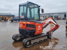 2016 Kubota U27-4 Mini Excavators For Auction: Leeds – 5th, 6th, 7th & 8th March 2025 @ 8:00am full