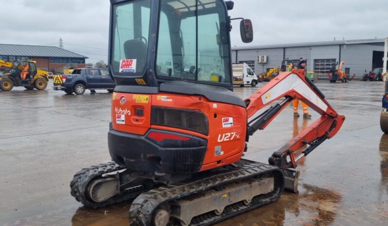 2016 Kubota U27-4 Mini Excavators For Auction: Leeds – 5th, 6th, 7th & 8th March 2025 @ 8:00am full