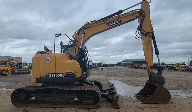 2021 Sany SY155U 10 Ton+ Excavators For Auction: Leeds – 5th, 6th, 7th & 8th March 2025 @ 8:00am full