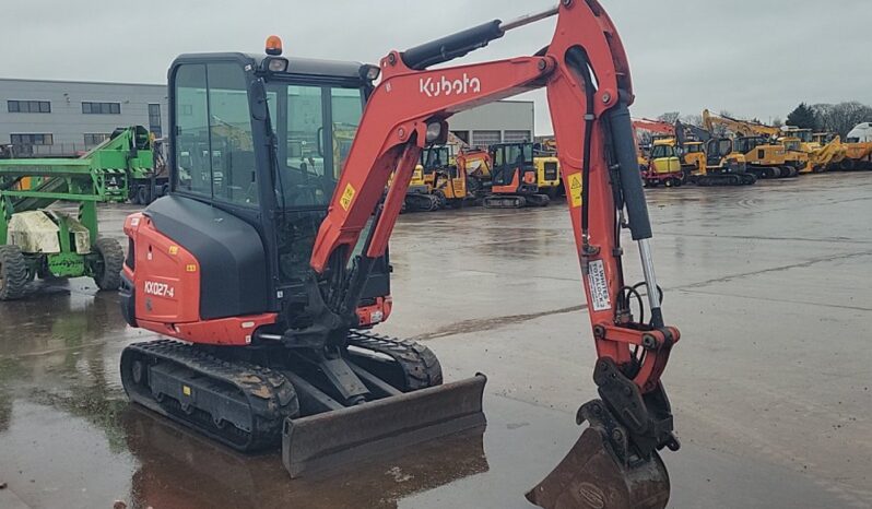 2020 Kubota KX027-4 Mini Excavators For Auction: Leeds – 5th, 6th, 7th & 8th March 2025 @ 8:00am full