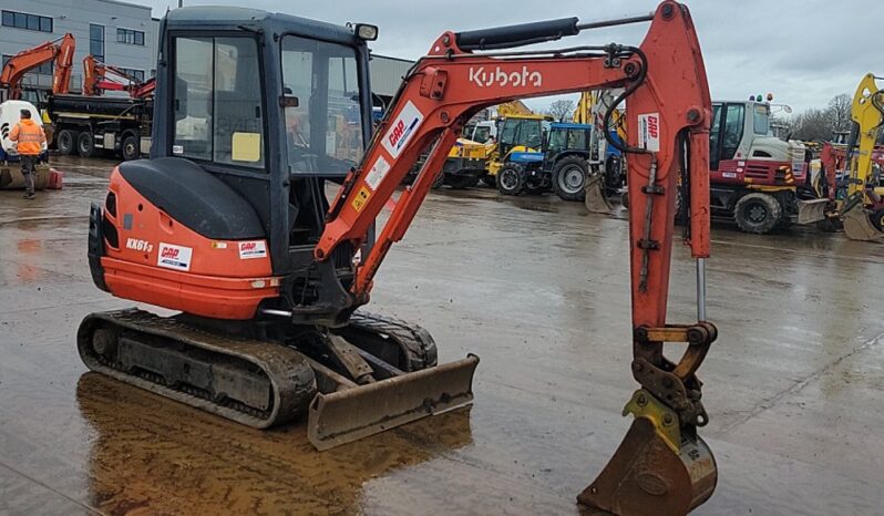 2015 Kubota KX61-3 Mini Excavators For Auction: Leeds – 5th, 6th, 7th & 8th March 2025 @ 8:00am full