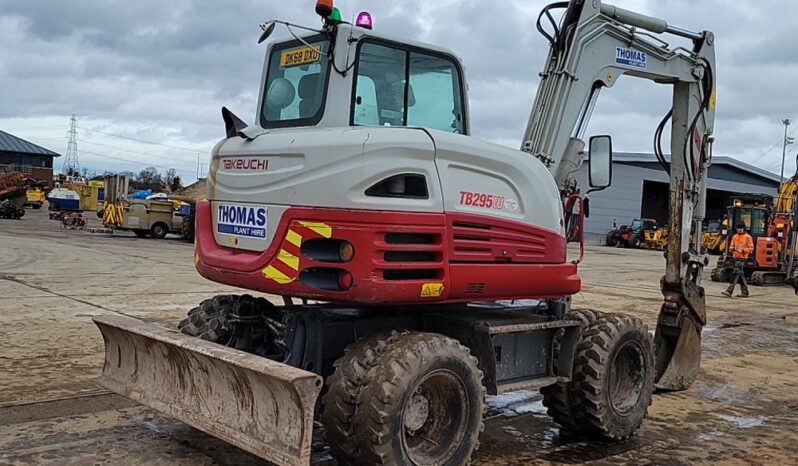 2018 Takeuchi TB295W Wheeled Excavators For Auction: Leeds – 5th, 6th, 7th & 8th March 2025 @ 8:00am full