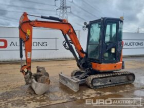 2018 Hitachi ZX33U-5A CLR Mini Excavators For Auction: Leeds – 5th, 6th, 7th & 8th March 2025 @ 8:00am