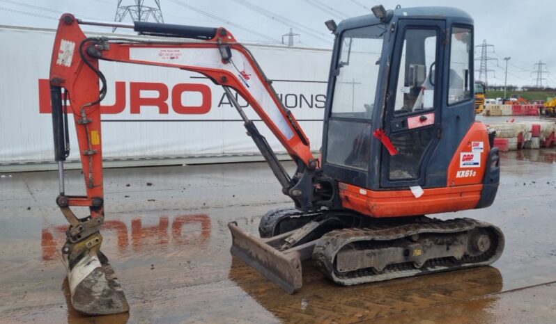 2016 Kubota KX61-3 Mini Excavators For Auction: Leeds – 5th, 6th, 7th & 8th March 2025 @ 8:00am