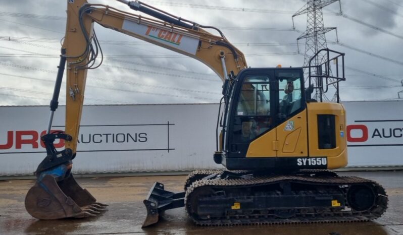 2023 Sany SY155U 10 Ton+ Excavators For Auction: Leeds – 5th, 6th, 7th & 8th March 2025 @ 8:00am full