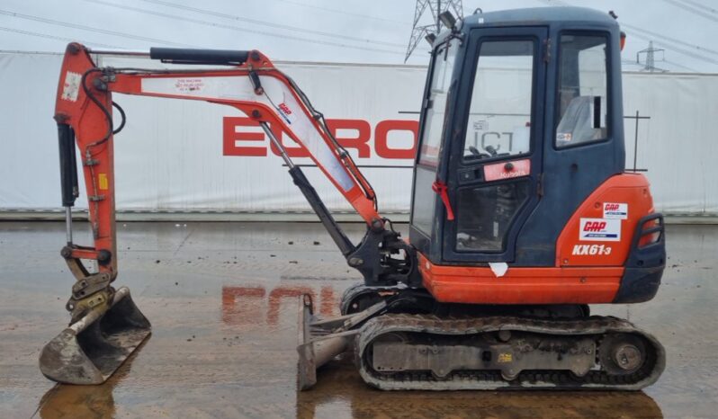 2016 Kubota KX61-3 Mini Excavators For Auction: Leeds – 5th, 6th, 7th & 8th March 2025 @ 8:00am full