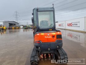 2015 Kubota U27-4 Mini Excavators For Auction: Leeds – 5th, 6th, 7th & 8th March 2025 @ 8:00am full