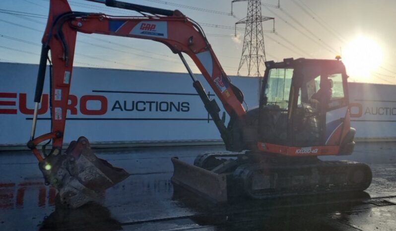 2017 Kubota KX080-4A 6 Ton+ Excavators For Auction: Leeds – 5th, 6th, 7th & 8th March 2025 @ 8:00am