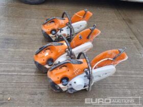 Stihl Petrol Quick Cut Saw (3 of) Asphalt / Concrete Equipment For Auction: Leeds – 5th, 6th, 7th & 8th March 2025 @ 8:00am full