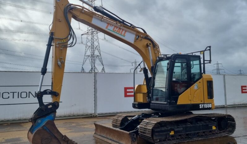 2023 Sany SY155U 10 Ton+ Excavators For Auction: Leeds – 5th, 6th, 7th & 8th March 2025 @ 8:00am