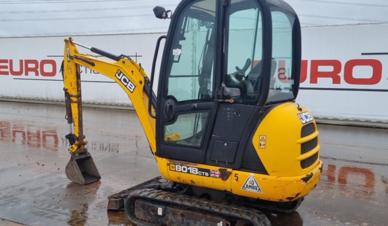 2015 JCB 8018 Mini Excavators For Auction: Leeds – 5th, 6th, 7th & 8th March 2025 @ 8:00am full