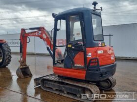 2014 Kubota KX61-3 Mini Excavators For Auction: Leeds – 5th, 6th, 7th & 8th March 2025 @ 8:00am full