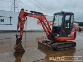 2015 Kubota KX61-3 Mini Excavators For Auction: Leeds – 5th, 6th, 7th & 8th March 2025 @ 8:00am