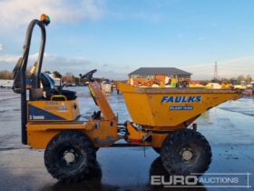 2016 Thwaites 3 Ton Site Dumpers For Auction: Leeds – 5th, 6th, 7th & 8th March 2025 @ 8:00am full