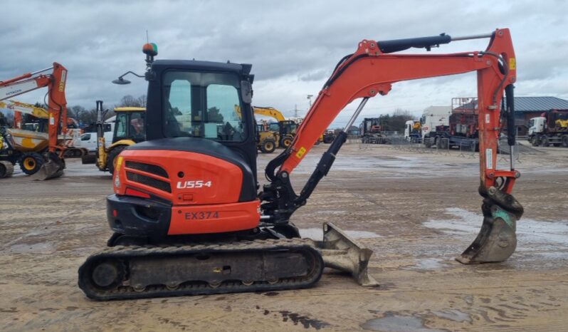 2019 Kubota U55-4 Mini Excavators For Auction: Leeds – 5th, 6th, 7th & 8th March 2025 @ 8:00am full