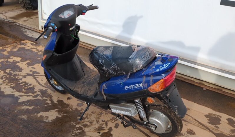 E-Max E-SCOOTER Motor Cycle For Auction: Dromore – 21st & 22nd February 2025 @ 9:00am For Auction on 2025-02-21 full