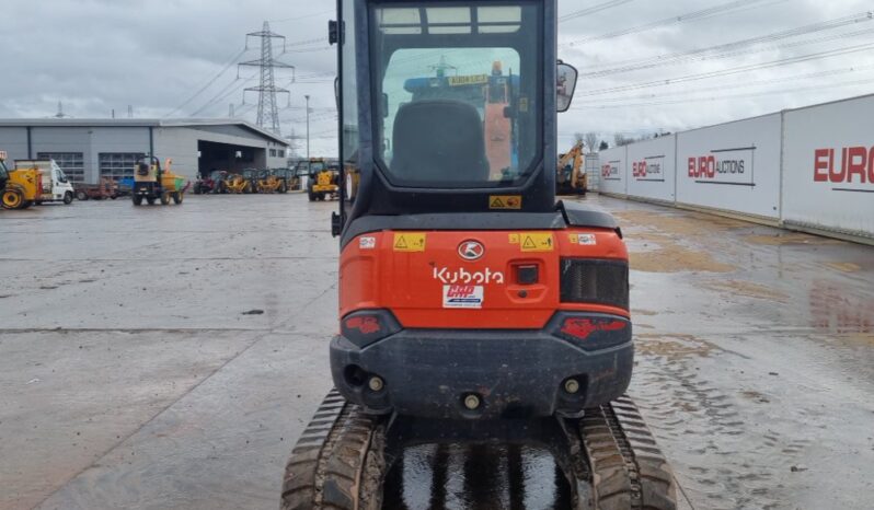 2016 Kubota U27-4 Mini Excavators For Auction: Leeds – 5th, 6th, 7th & 8th March 2025 @ 8:00am full