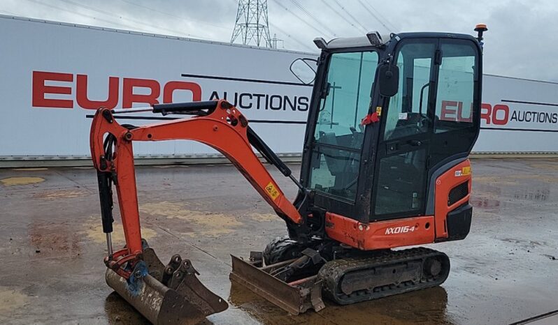 2017 Kubota KX016-4 Mini Excavators For Auction: Leeds – 5th, 6th, 7th & 8th March 2025 @ 8:00am